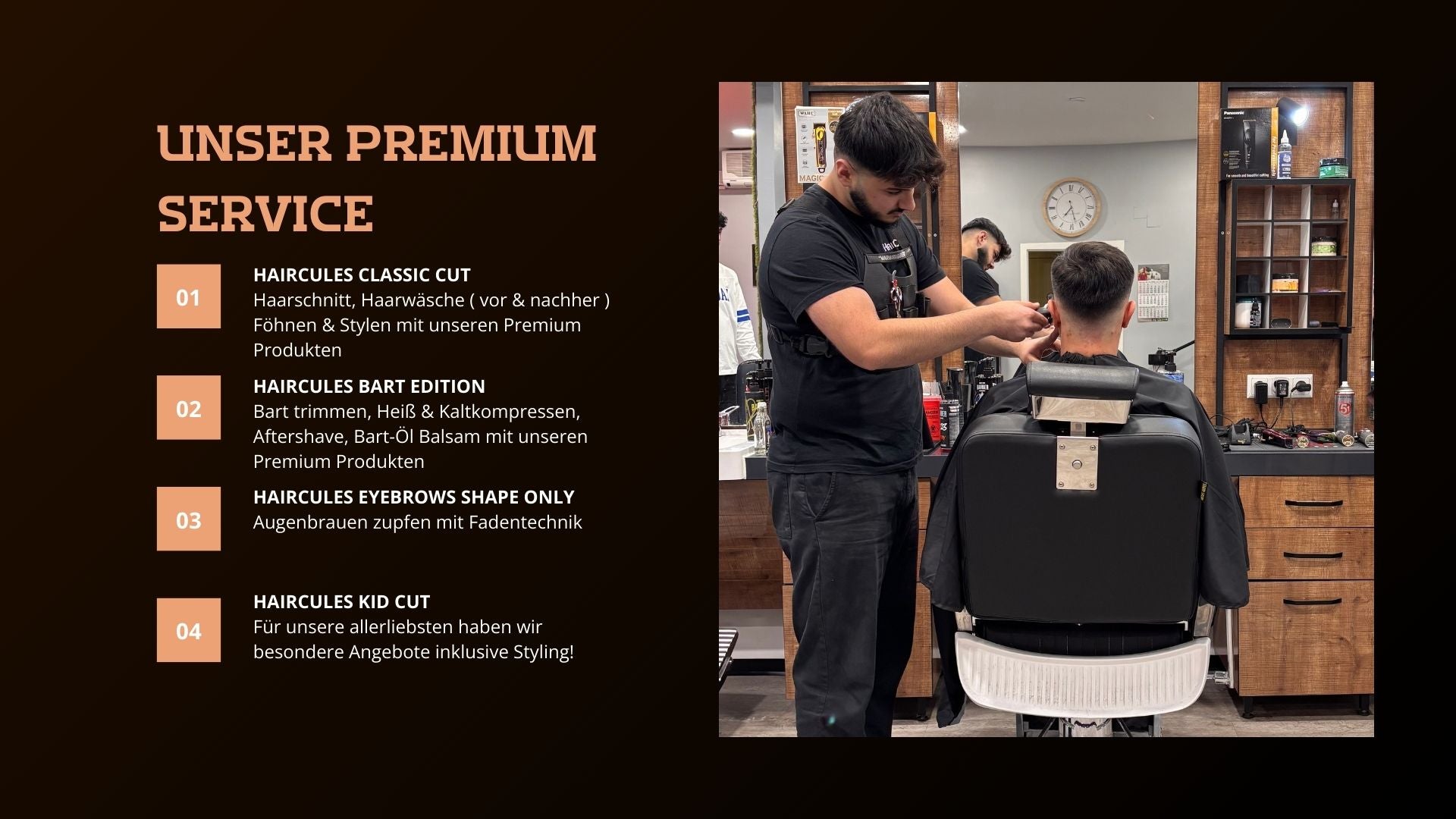 Premium Service Haarschnitt Graz